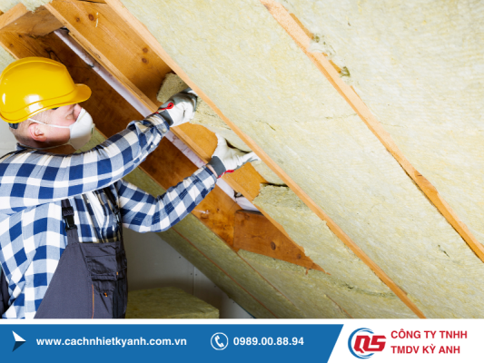 Cách Thi Công Bông Rockwool Trong Cách Nhiệt Trần Nhà