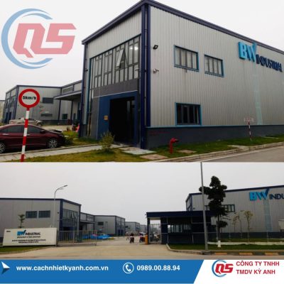 Cách Nhiệt Kỳ Anh đẩy Nhanh Hoàn Thành Cách Nhiệt Cho Khách Hàng Bw Industrial