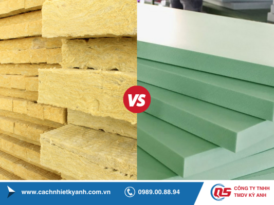 So Sánh Chi Tiết Hai Vật Liệu Rockwool Và Xps