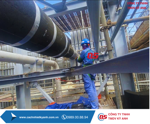 Cải Tạo Cách Nhiệt Cho Hệ Thống Lọc Bụi Tại Nhà Máy Xi Măng