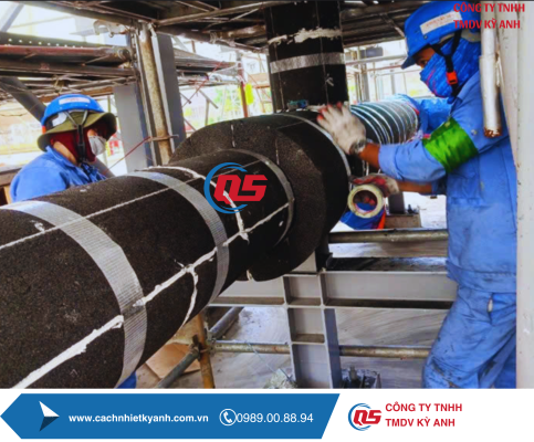 Cải Tạo Cách Nhiệt Cho Hệ Thống Lọc Bụi Tại Nhà Máy Xi Măng