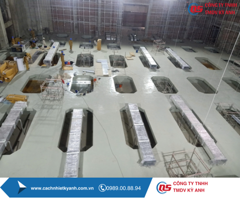 Thi Công Cách Nhiệt Nhẹ Sepiolite Cho Bồn Bể Công Nghiệp | Giải Pháp Cách Nhiệt Hiệu Quả – Bền Bỉ